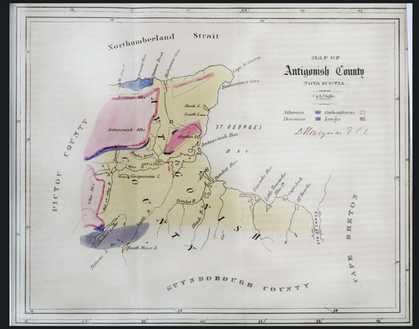 Geology Map of Antigonish County