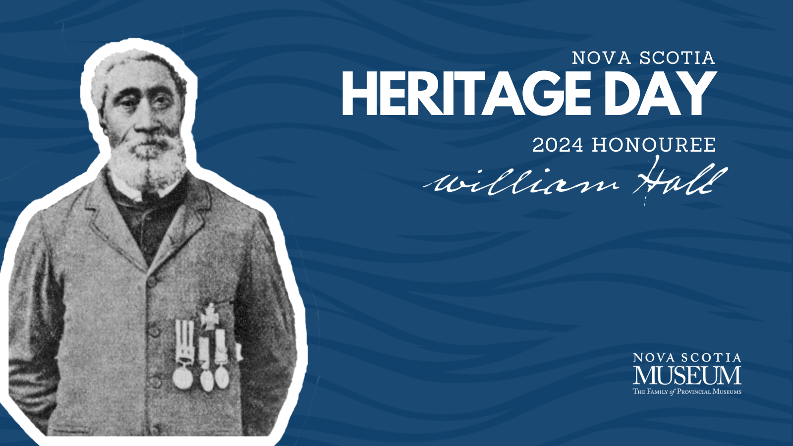 Heritage Day - William Hall graphic.