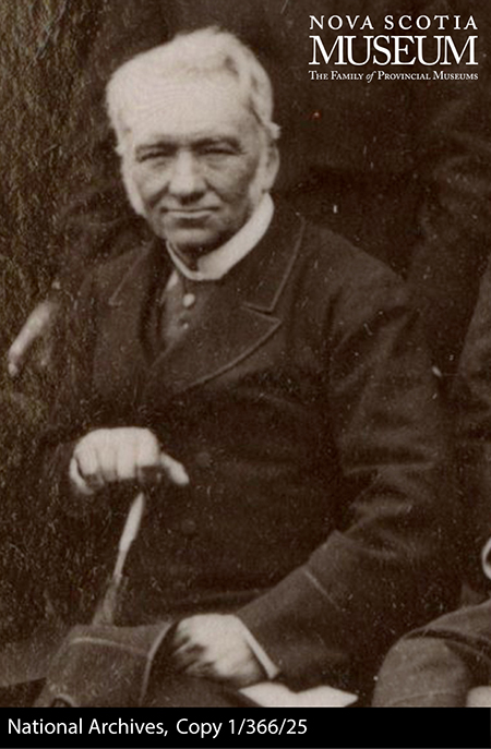 Photograph of Dr. David Honeyman, 1883.