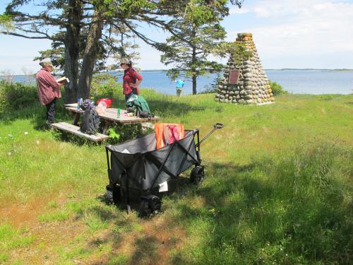 1.	The crew has arrived at beautiful Fort St. Louis in Port La Tour for Season 3 of the archaeology dig.Drop by for a visit! We are here through July.  