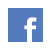 Graphic blue square with Facebook logo icon.