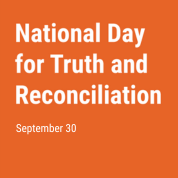 National Day for Truth and Reconciliation graphic.