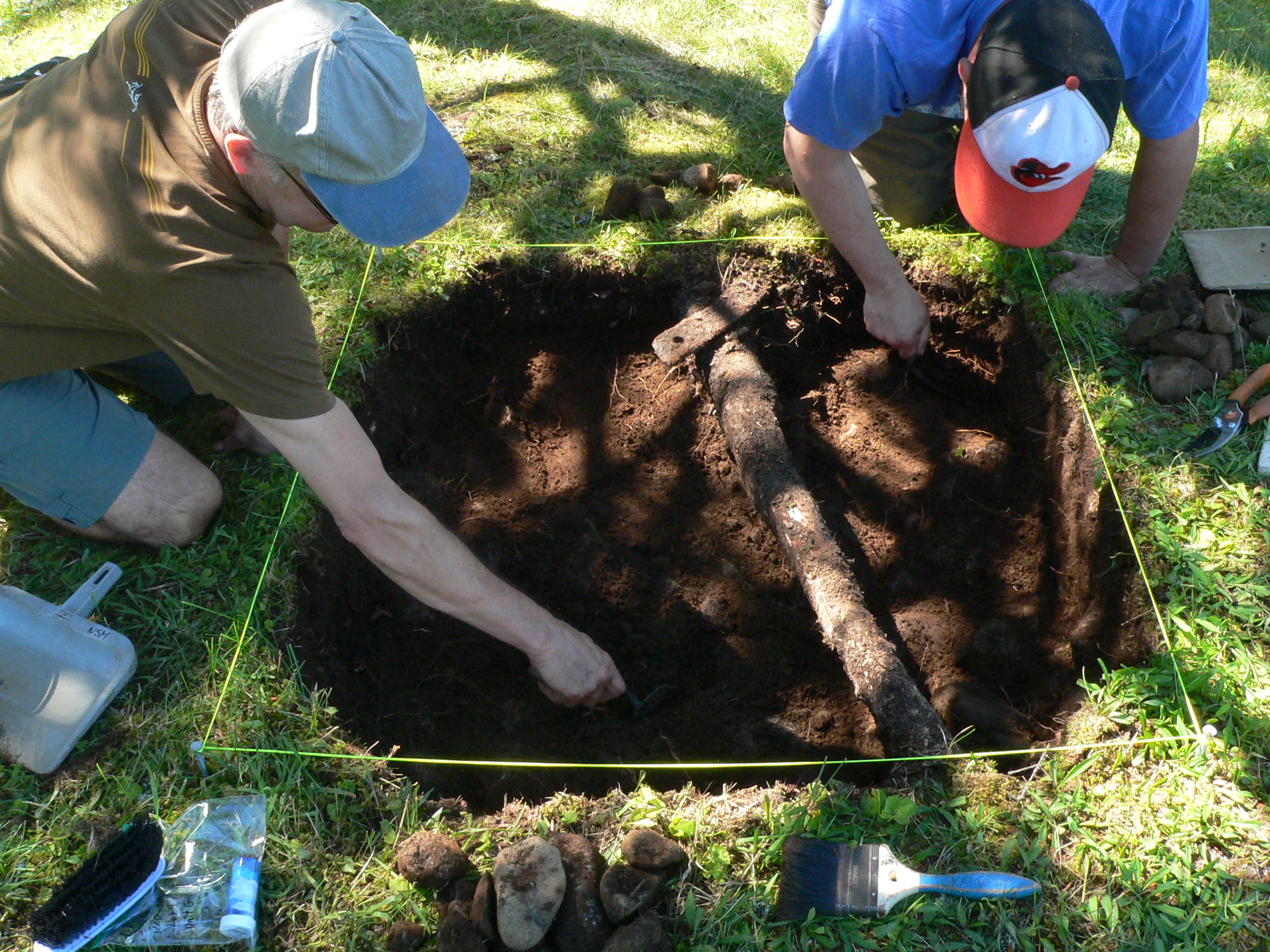 Archaeology at the trading post of Charles de la Tour - Part 2