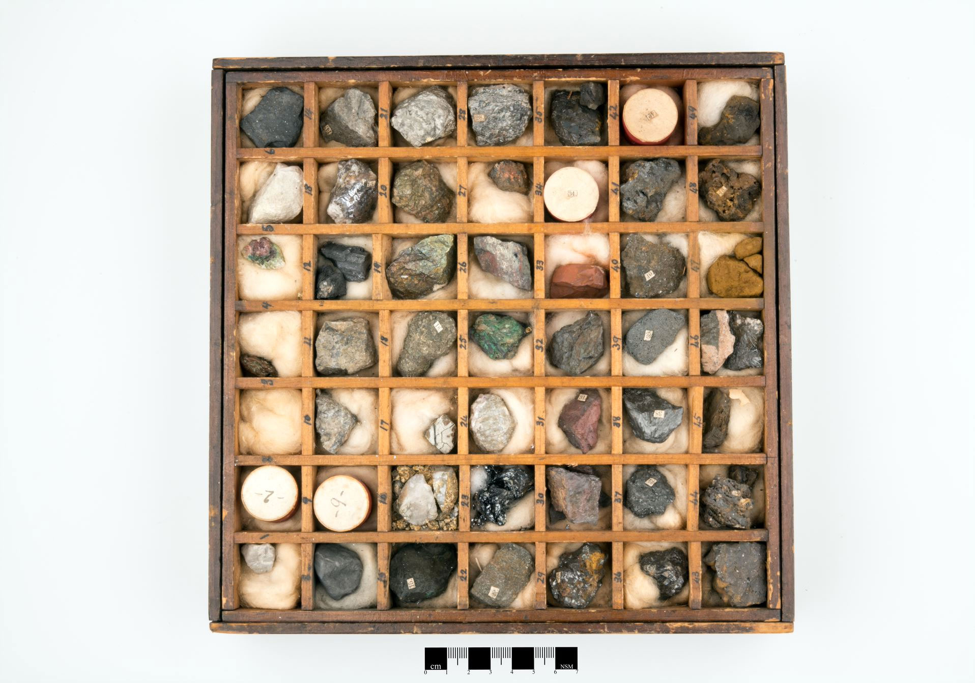 Collection of rocks and minerals