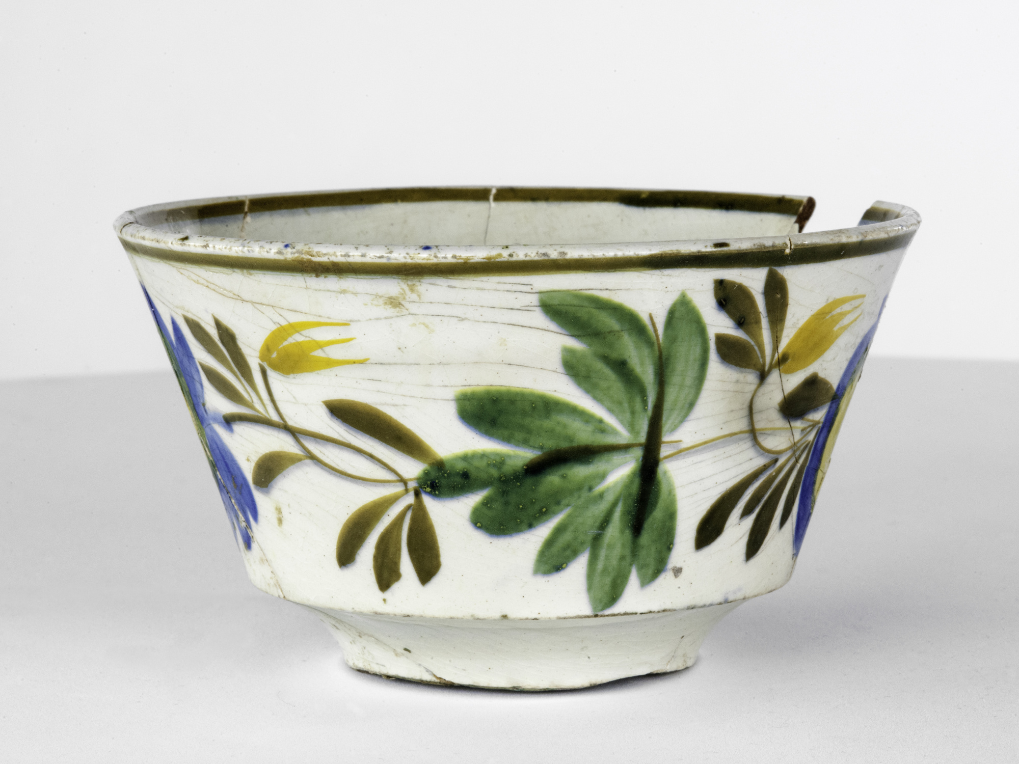 Pearlware Hand Painted Bowl