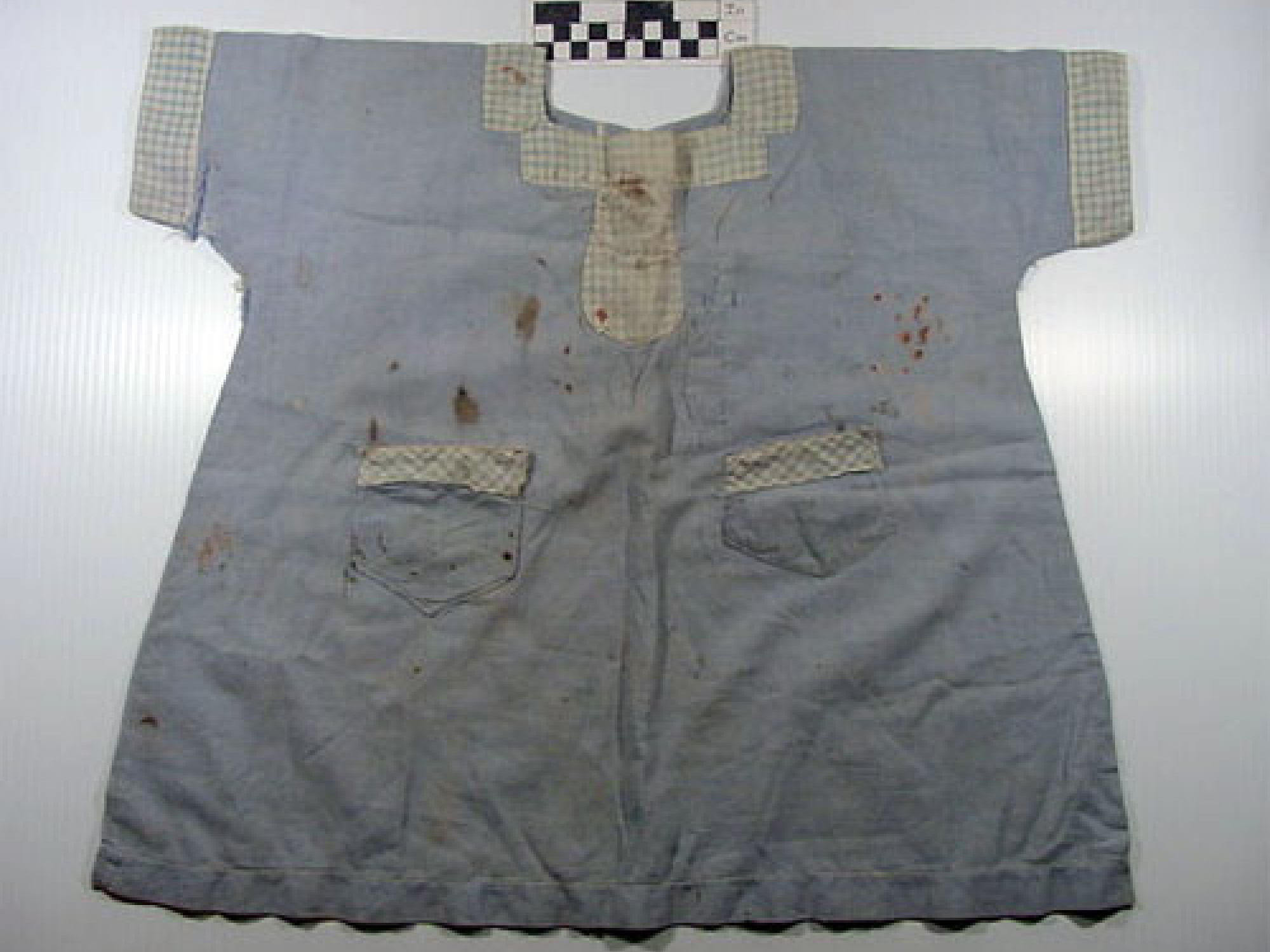 Eileen Coleman's blood stained Dress