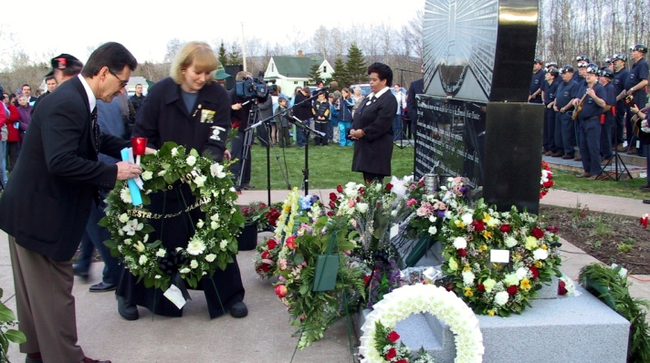 Westray annual memorial service.