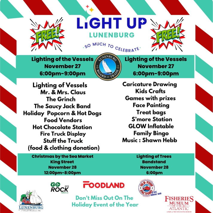 light Up Lunenburg social media graphic