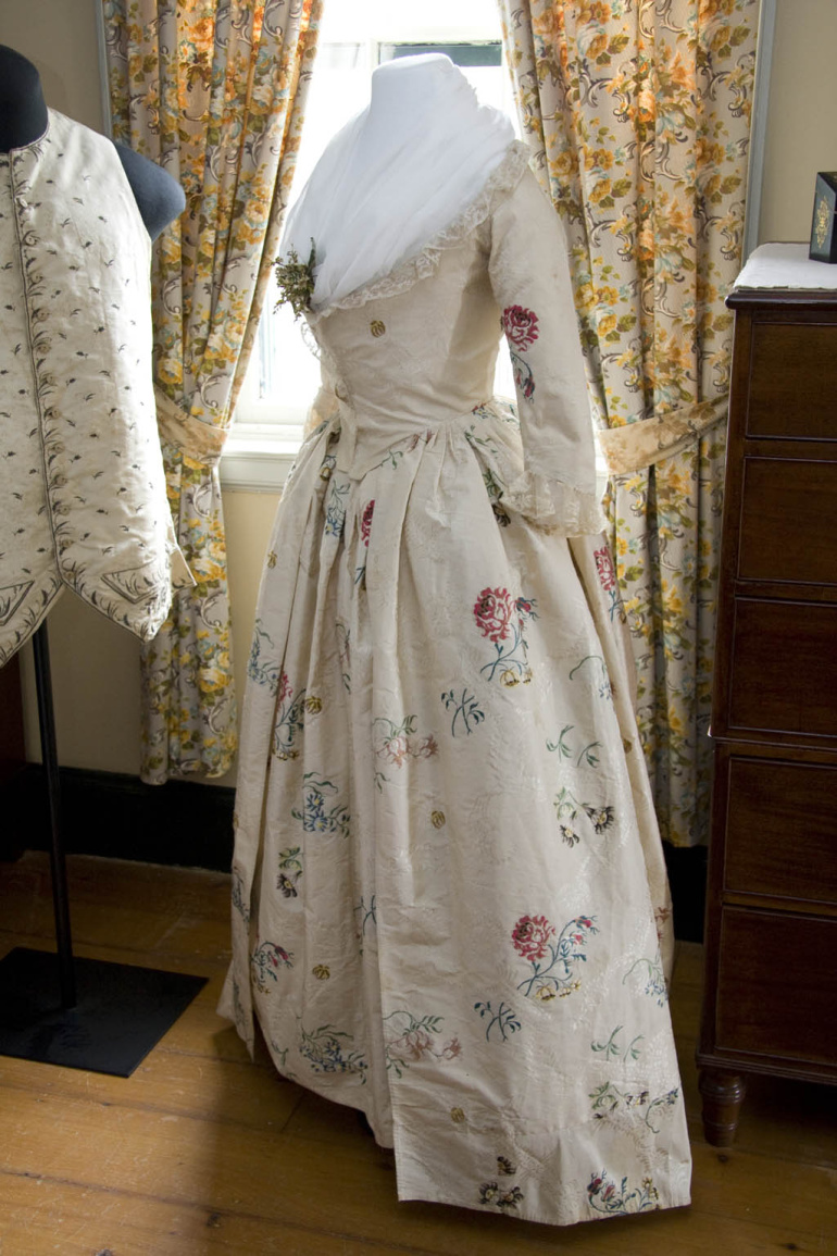 Dress on display at Uniacke Estate Museum Park