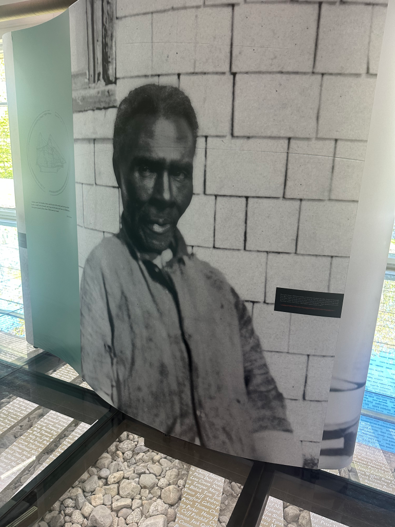 We and the Sea: Honouring the Marine Heritage of African Nova Scotians exhibit panel