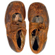 top view of a pair leather children’s shoes is believed to be from Body No. 4, the “Unknown Child”