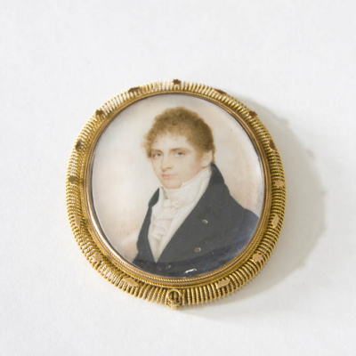 Richard John Uniacke Jr. miniature on ivory