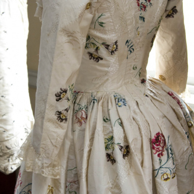 Dress on display at Uniacke Estate Museum Park
