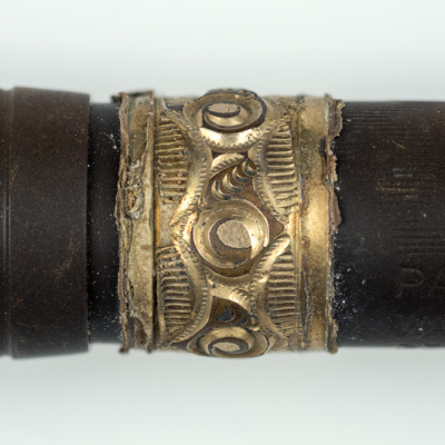 Vincent Coleman's pen, detail.