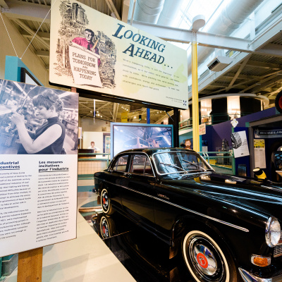 Volvo Canadian on display at the Museum of Industry.