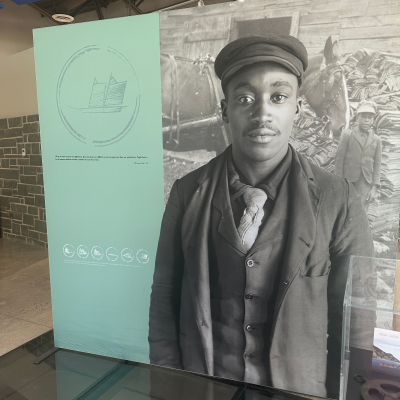 We and the Sea: Honouring the Marine Heritage of African Nova Scotians exhibit panel
