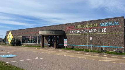 Exterior Fundy Geological Museum summer 2024