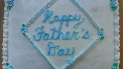 Father's Day cake.