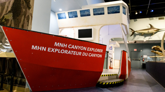Canyon Explorer research vessel.