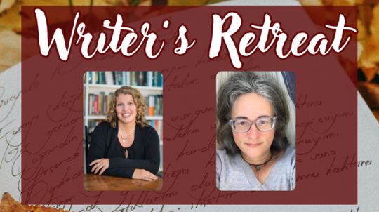 Writers Retreat graphic for Clifton Museum Park.